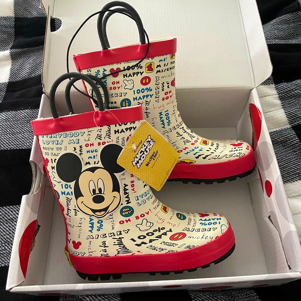 Western Chief Disney Mickey Mouse Rainboots